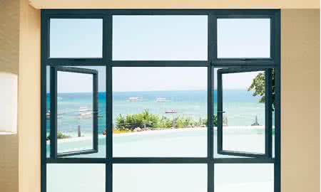 断桥铝平开窗